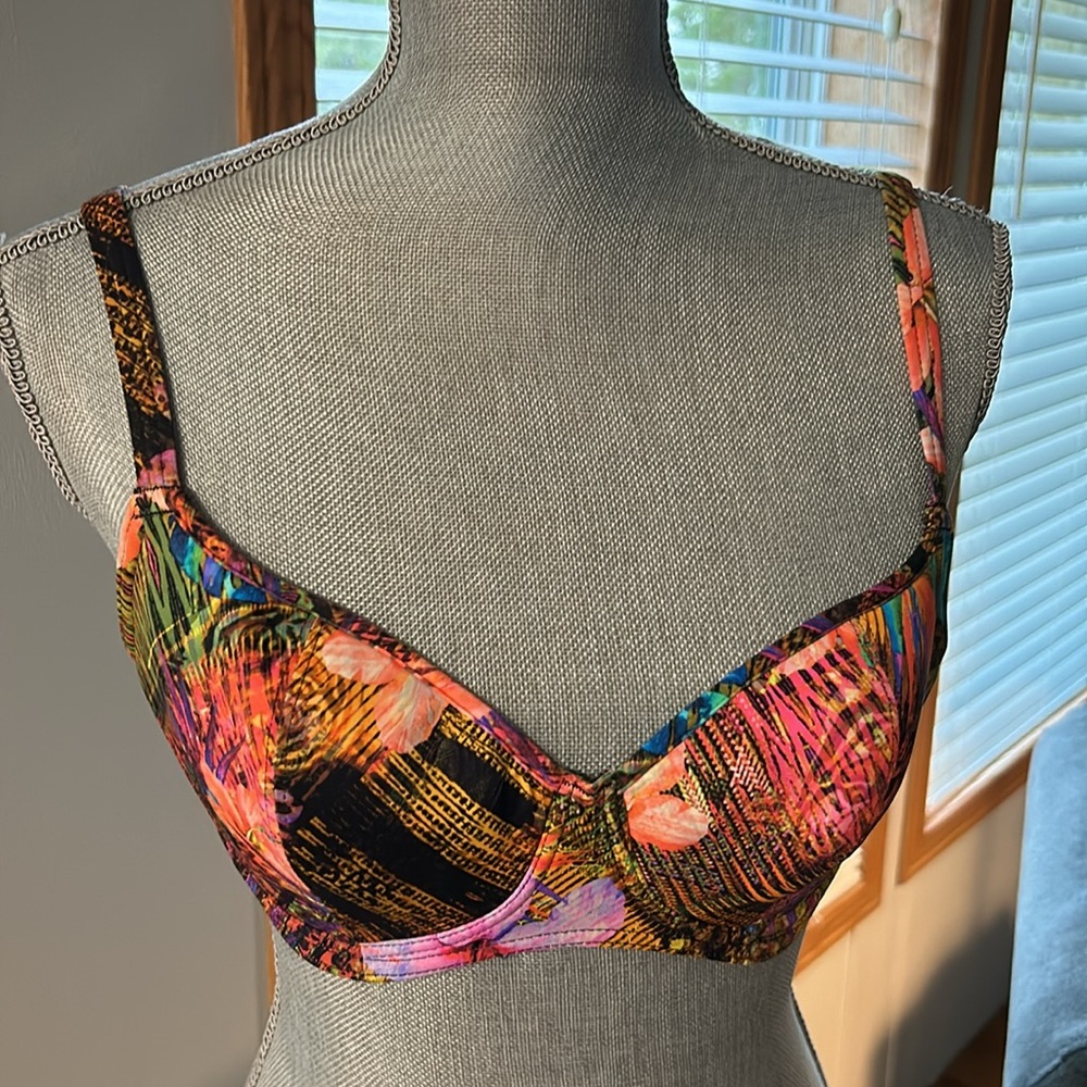 Freya Bright Printed Bikini Top